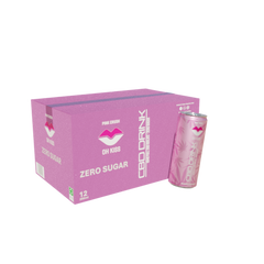 Pink Crush Zero Sugar 12 × 250ml Sparkling CBD Drink
