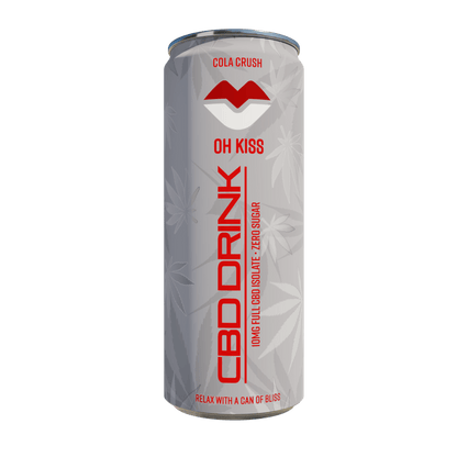 Cola Crush Zero Sugar 24 × 250ml Sparkling CBD Drink