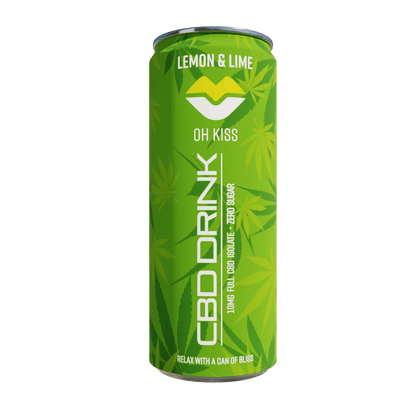 Lemon & Lime Zero Sugar  24 x250ml  Sparkling CBD Drink